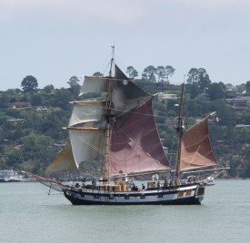 Sailing Vessel in Sausalito, California